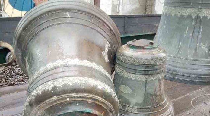 Sinos da igreja paroquial estão a ser recuperados Gazeta das Caldas