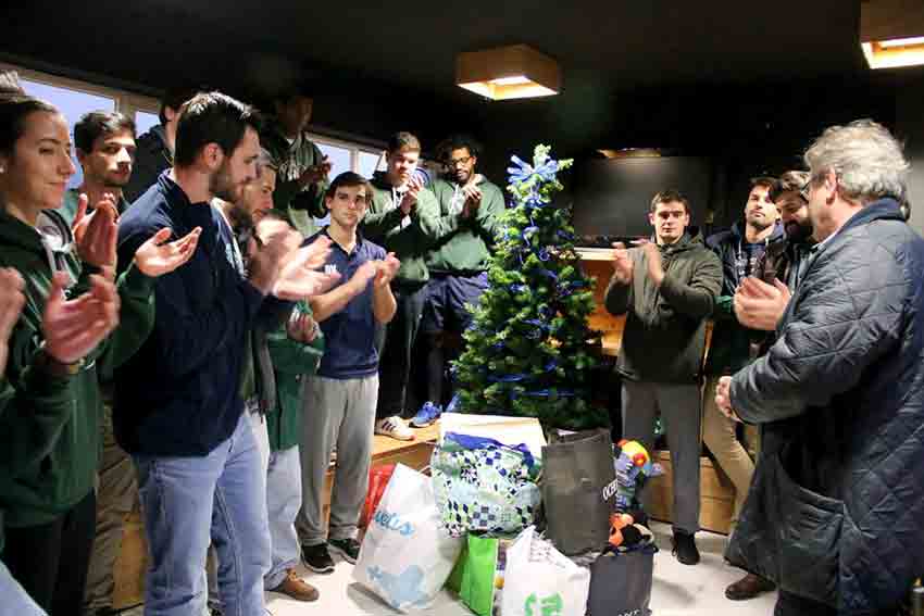 Caldas RC contribui para as actividades da Refood das Caldas