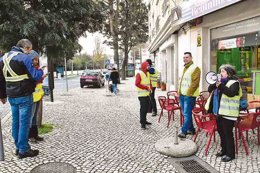 Coletes-Amarelos Gazeta das Caldas - coletes amarelos