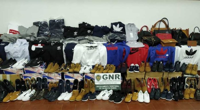 Mais de 24 mil euros de artigos contrafeitos apreendidos em Santana