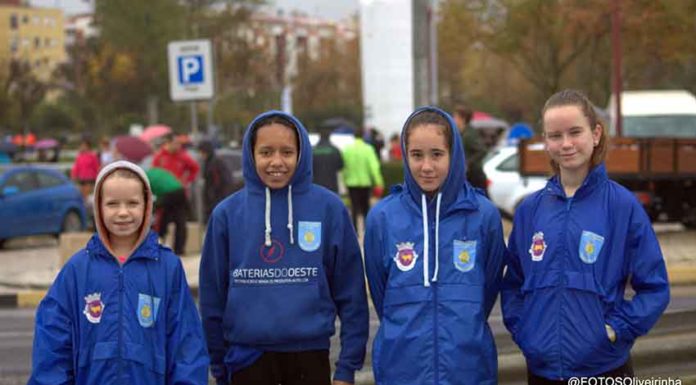 Filarmónica da Atouguia da Baleia no Corta-Mato Jovem Rota do Vidro