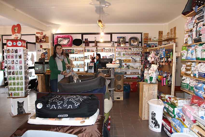 Uma loja com tudo para os animais de companhia