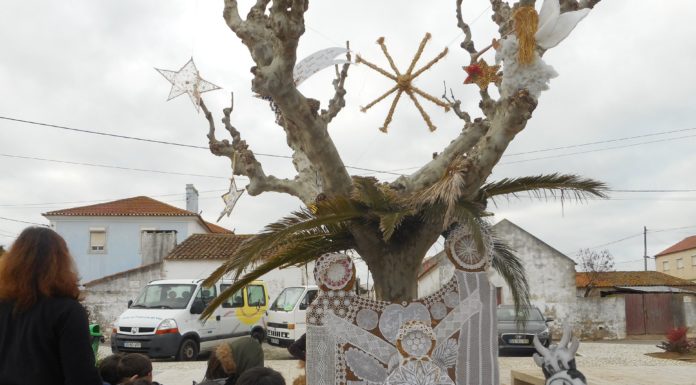 Presépio em renda e croché no Vau