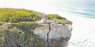 Nova derrocada da rocha do Gronho Gazeta das Caldas - derrocada