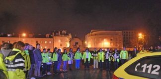 Profissionais da VMER caldense homenageiam colegas vítimas de acidente em Valongo
