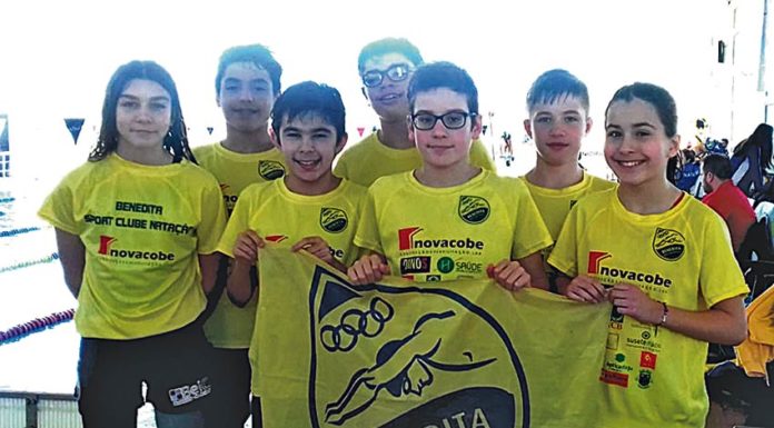 Benedita Natação em tripla jornada