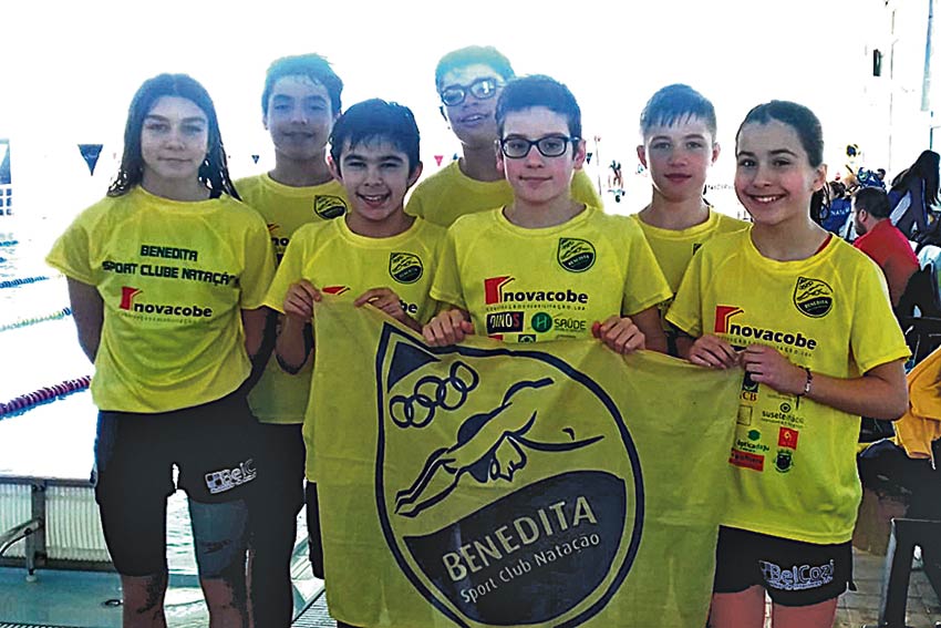 Benedita Natação em tripla jornada