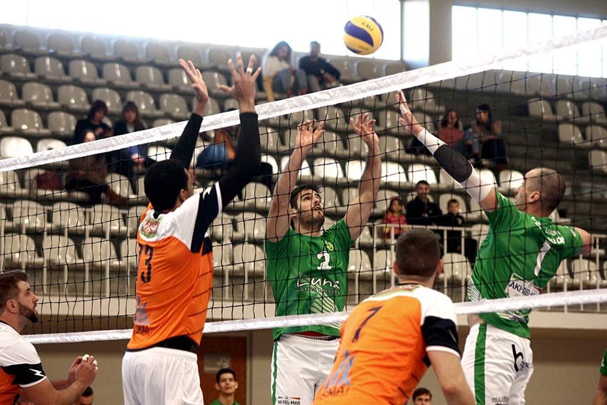 O Sporting das Caldas consolida oitavo lugar