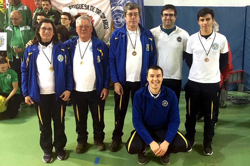 Arco Clube das Caldas com resultados brilhantes em Vila do Conde