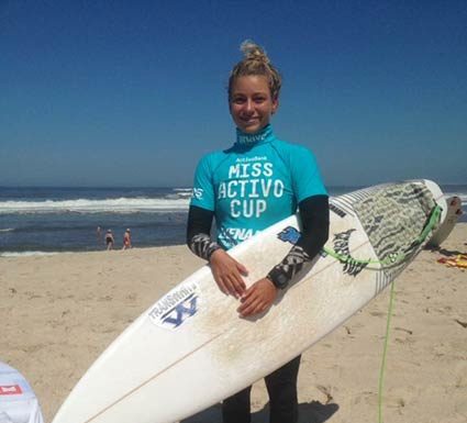 Carolina Santos é vice-campeã nacional Sub16