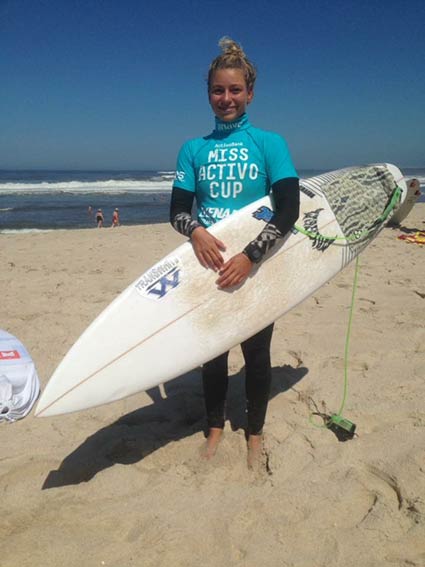 Carolina Santos é vice-campeã nacional Sub16