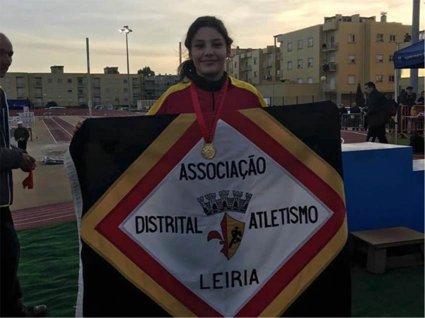 Marta Carriço do Arneirense vitoriosa pela Seleção Distrital