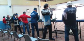 Distrital de tiro ao alvo do Inatel no Vale Covo