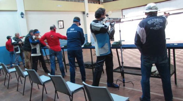 Distrital de tiro ao alvo do Inatel no Vale Covo