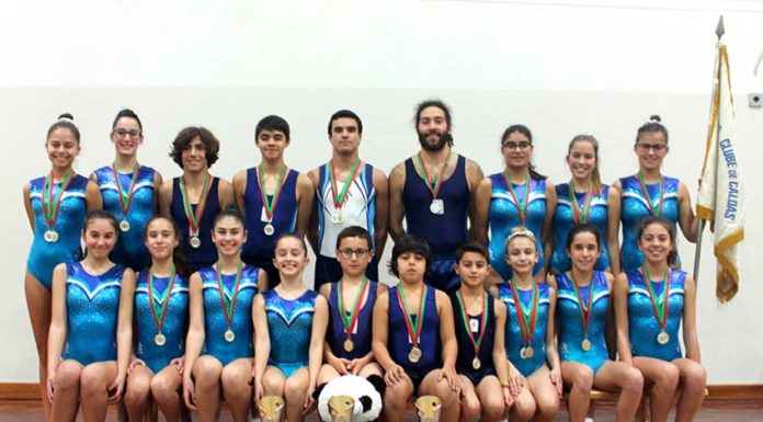 Acrotramp Clube de Caldas conquista oito títulos individuais e seis colectivos