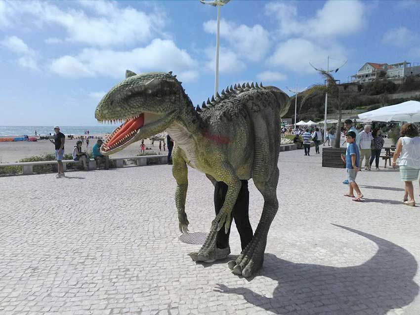 Dinossauros-Saem-à-Rua2 Gazeta das Caldas