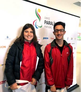 Diogo Daniel na reunião do Comité Paralímpico para o projecto Tóquio 2020