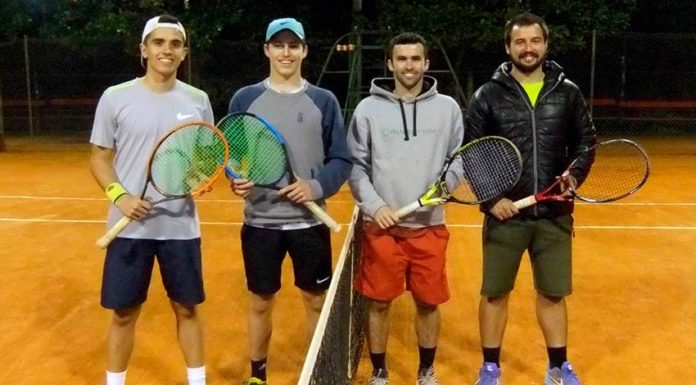 Jogadores do Clube Ténis das Caldas dominaram no Regional Absoluto