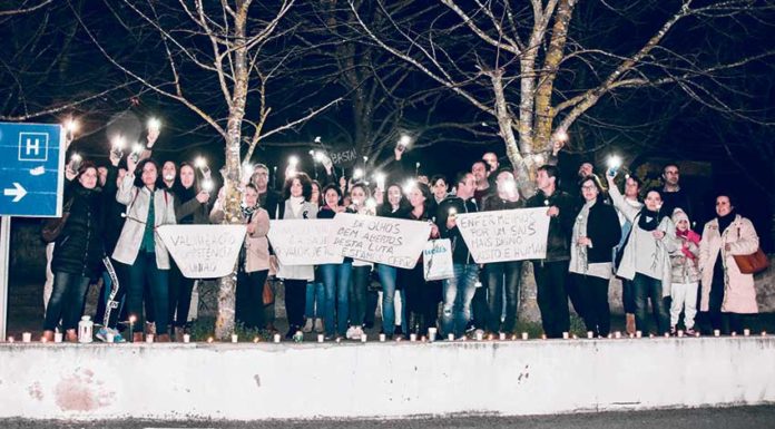 Enfermeiros das Caldas juntaram-se em vigília de apoio aos colegas em greve Gazeta das Caldas - enfermeiros