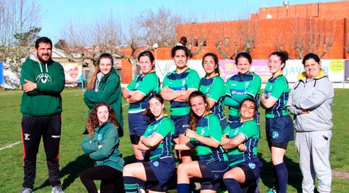 Equipa feminina no torneio da Lousã
