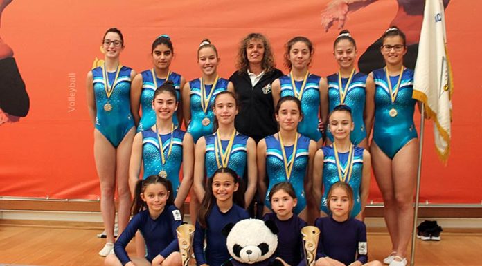 Acrotramp conquista 10 primeiros lugares no Distrital de Trampolim Individual e Sincronizado