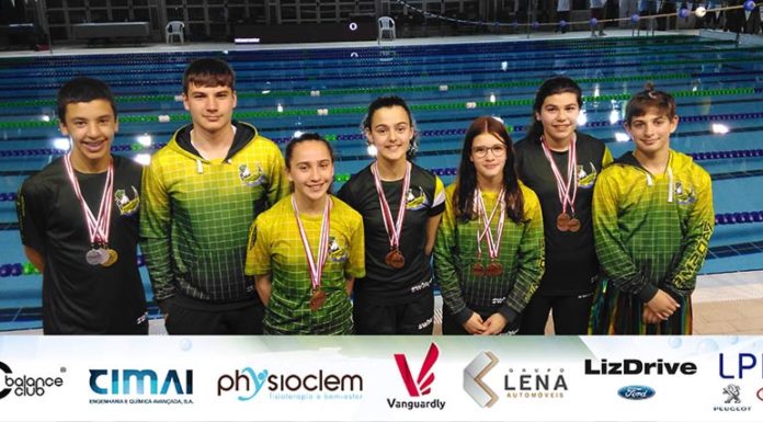 Infantis obtêm 10 medalhas nos Inter distritais