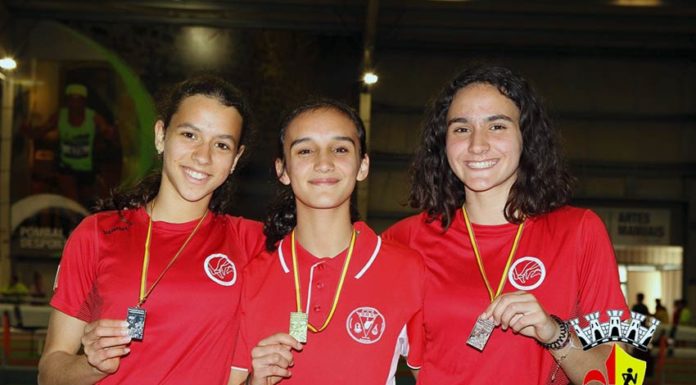 Sofia Quintino do Arneirense bate recorde distrital no Meeting Jovem de Pombal