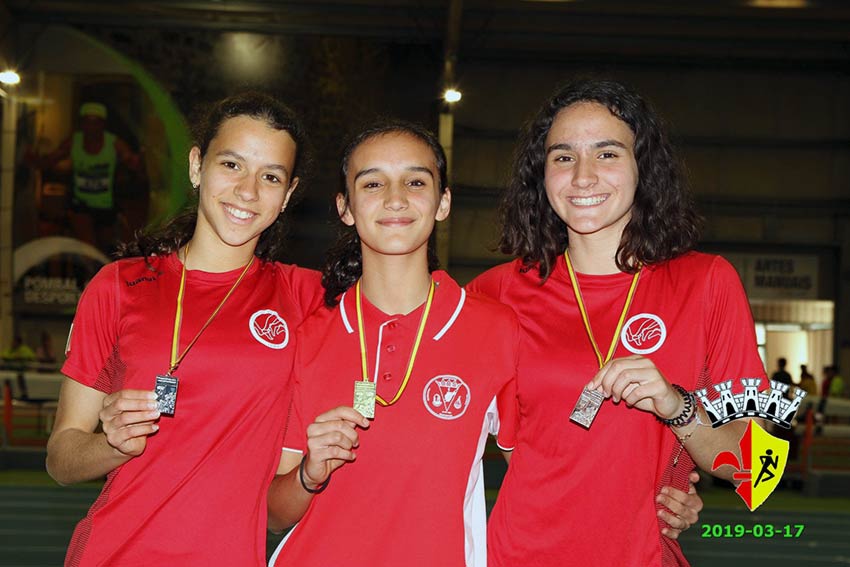 Sofia Quintino do Arneirense bate recorde distrital no Meeting Jovem de Pombal