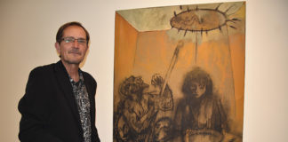 “Cada um de nós tem o seu céu e inferno próprios”, diz o pintor Fernando Robles