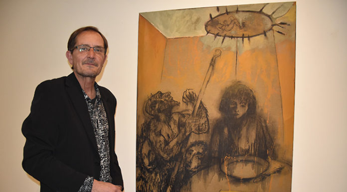 “Cada um de nós tem o seu céu e inferno próprios”, diz o pintor Fernando Robles