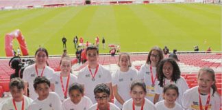 Filarmónica de Atouguia da Baleia esteve presente com 16 atletas