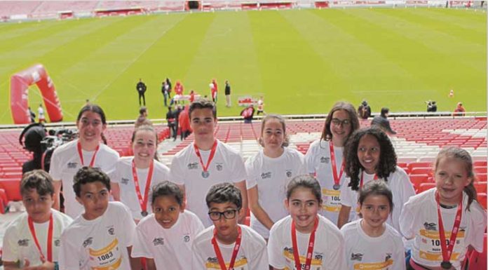 Filarmónica de Atouguia da Baleia esteve presente com 16 atletas