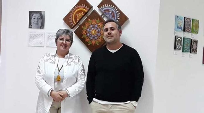 Pintura de Ana Correia nos Desenhos do Bruno