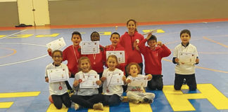 Equipa do Arneirense com a maior pontuação no Convívio de Benjamins do GD Pedreiras