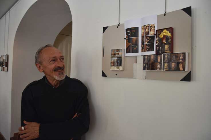 Cenógrafo reconstrói a história do Hospital Termal através de colagens