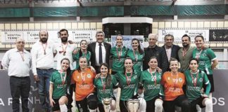 Concluída a primeira fase com goleada à equipa de Sousel