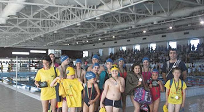 Nadadores da Benedita na 7ª etapa CENO – Caldas da Rainha