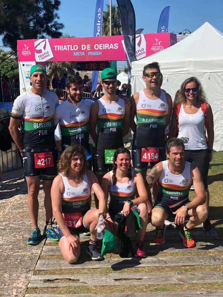 Elisabete Rosa, Luis Carvalhinho e Sandra Machado medalhados