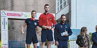 Hugo Vaz dos Bombeiros de São Martinho do Porto alcançou o segundo lugar