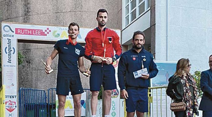 Hugo Vaz dos Bombeiros de São Martinho do Porto alcançou o segundo lugar