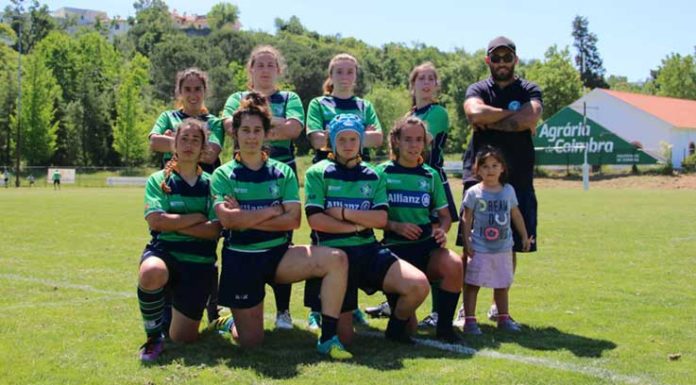 Equipa Feminina do Caldas RC Torneio Cidade de Coimbra