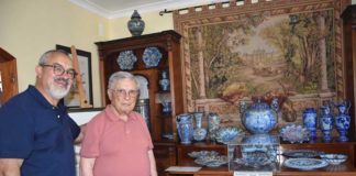 Uma homenagem aos pintores de louça artística de Alcobaça