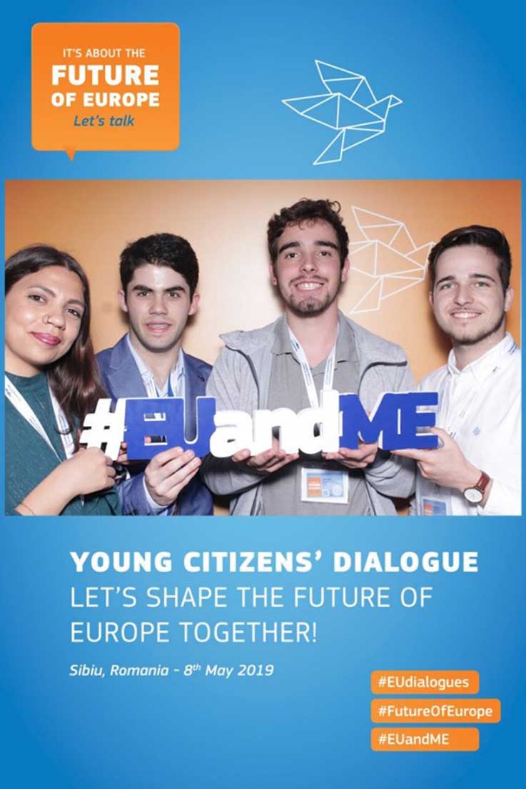 Young Citizens’ Dialogue – Vamos discutir o futuro da Europa!