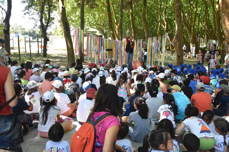 Mais de 3000 crianças deram a “volta ao mundo” na Mata
