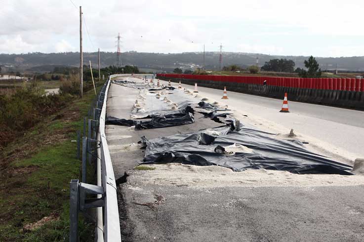 Início das obras no IP6 voltou a falhar