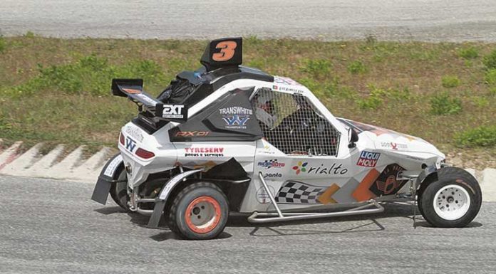 Luís Almeida em quinto, no Kartcross de Sever do Vouga