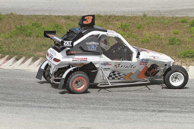 Luís Almeida em quinto, no Kartcross de Sever do Vouga