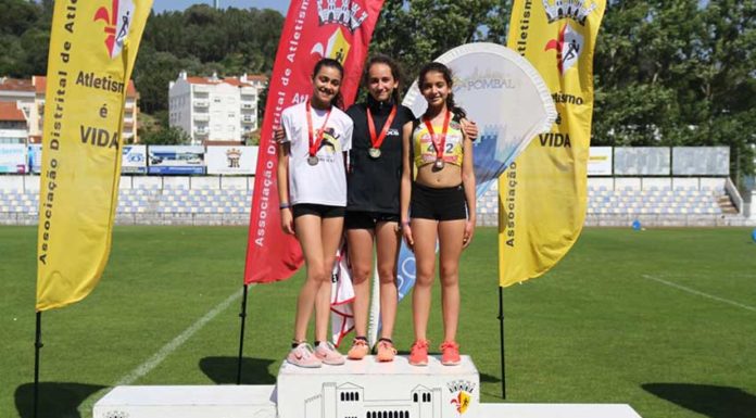 Sofia Roberto campeã Distrital de salto em altura