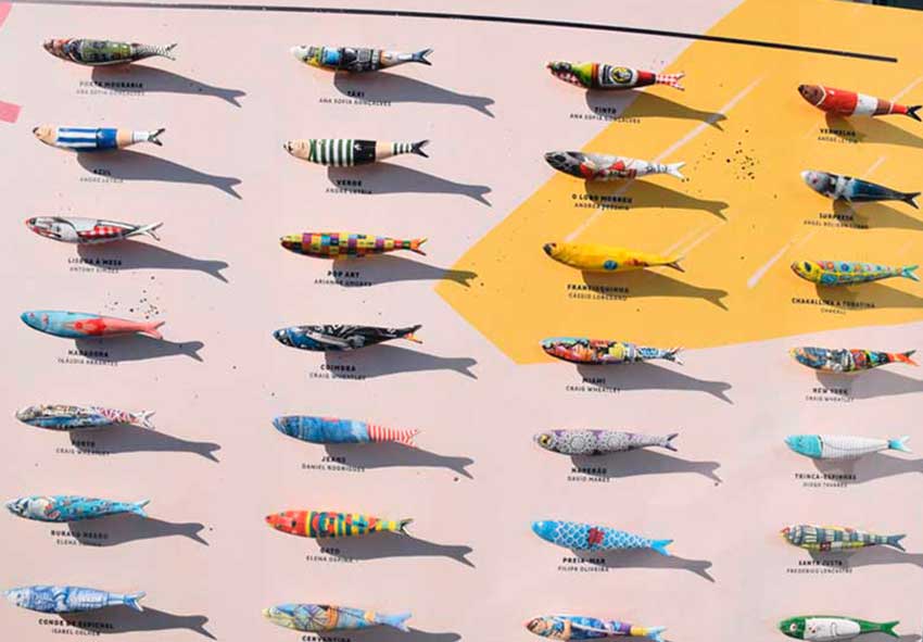 Cardume da Bordallo Pinheiro tem novas sardinhas