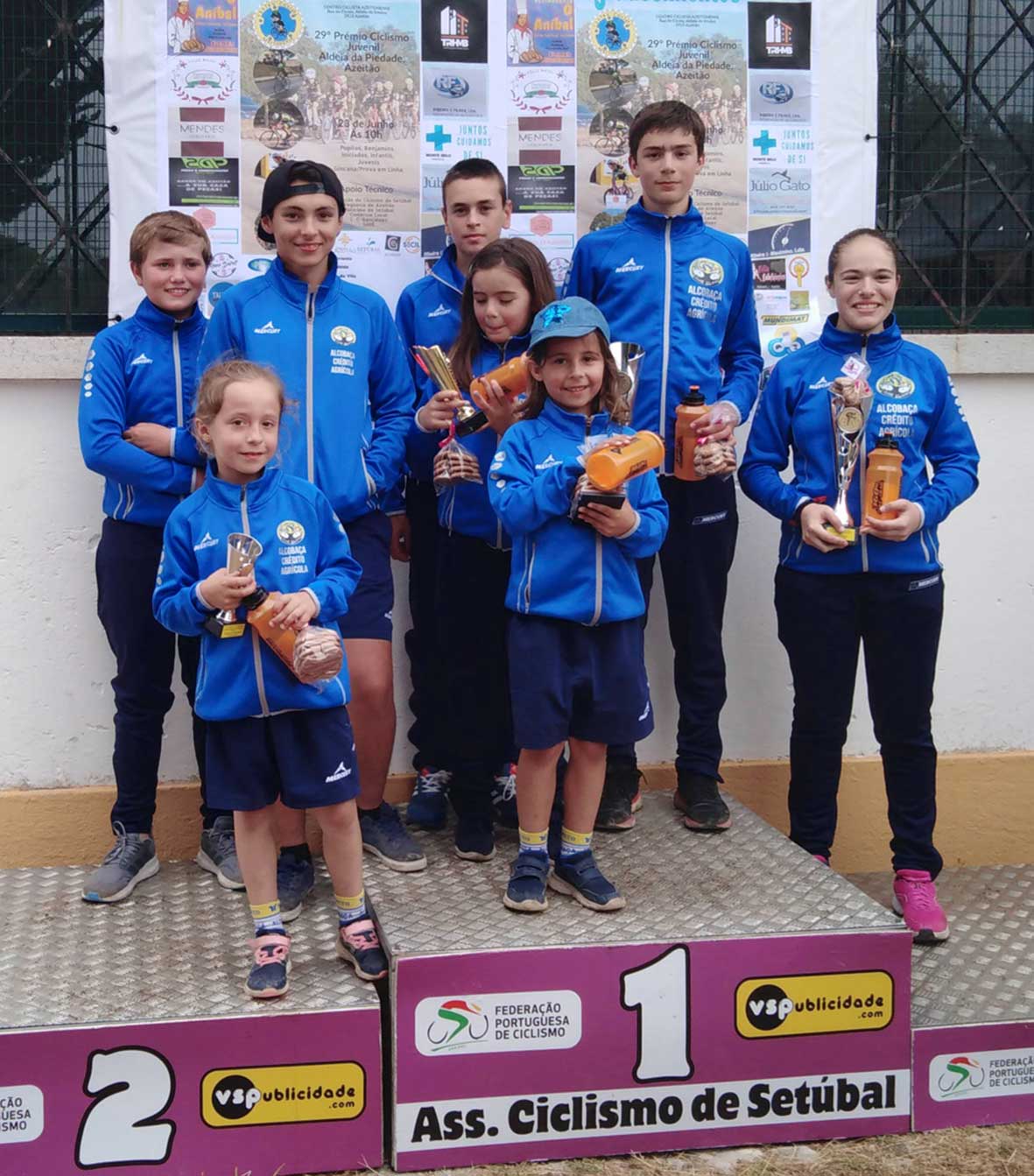 Alcobaça com seis pódios e três primeiros lugares